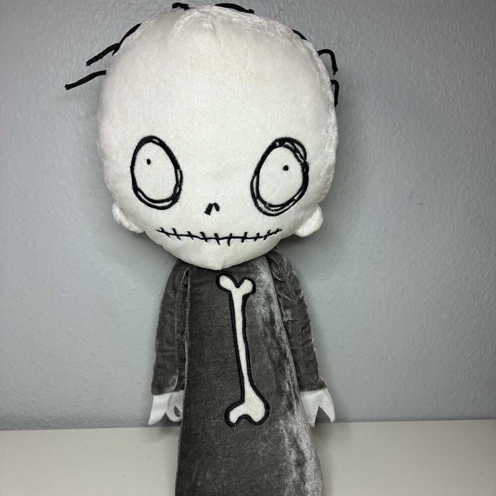 Dr. Krinkles Creep Kids Plush 18” Dead Boy Zombie Simon Graves Gus Fink Fiesta